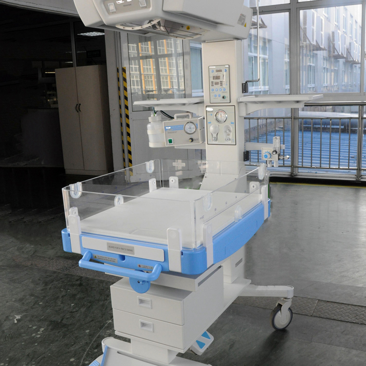 Unidad fototerapia de grado médico superior calentador infantil para bebés con juego de suministro de oxígeno