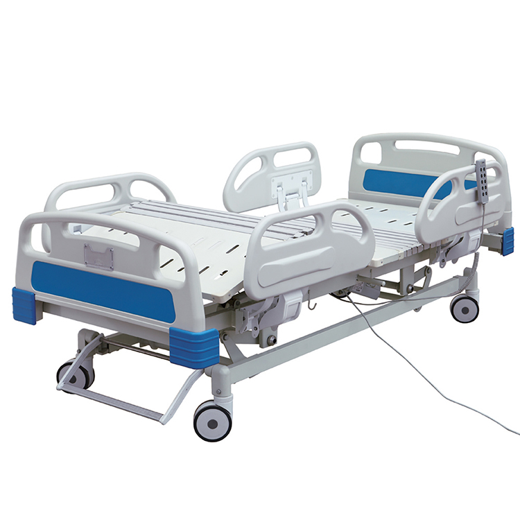 Camas de hospital ajustables eléctricas de la UCI con cinco funciones
