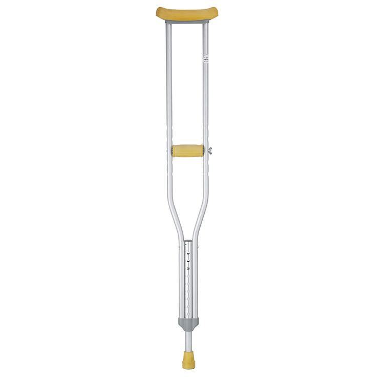 Bastón de muleta de aluminio ergonómico médico para caminar discapacitado Bastones axilares para ancianos