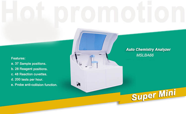 Analizador Bioquímico Automático Completo de Sistema Abierto de Laboratorio de Hospital de 200 T/H