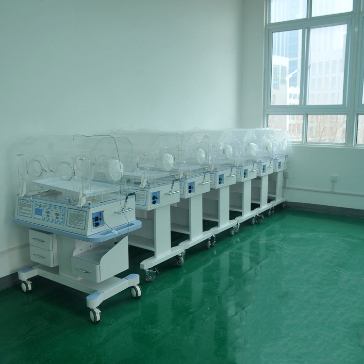 Equipo de cuidado de bebés de grado superior para hospital, resucitador de PVC para bebés, calentador de bebés con unidad de fototerapia LED