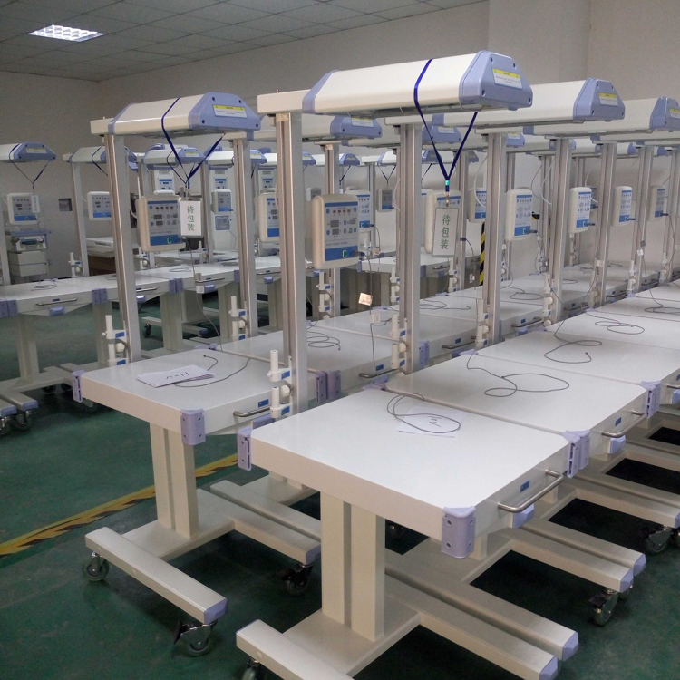 Equipo de cuidado de bebés de grado superior para hospital, resucitador de PVC para bebés, calentador de bebés con unidad de fototerapia LED