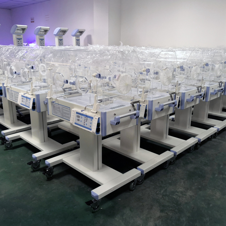Equipo de cuidado de bebés de grado superior para hospital, resucitador de PVC para bebés, calentador de bebés con unidad de fototerapia LED