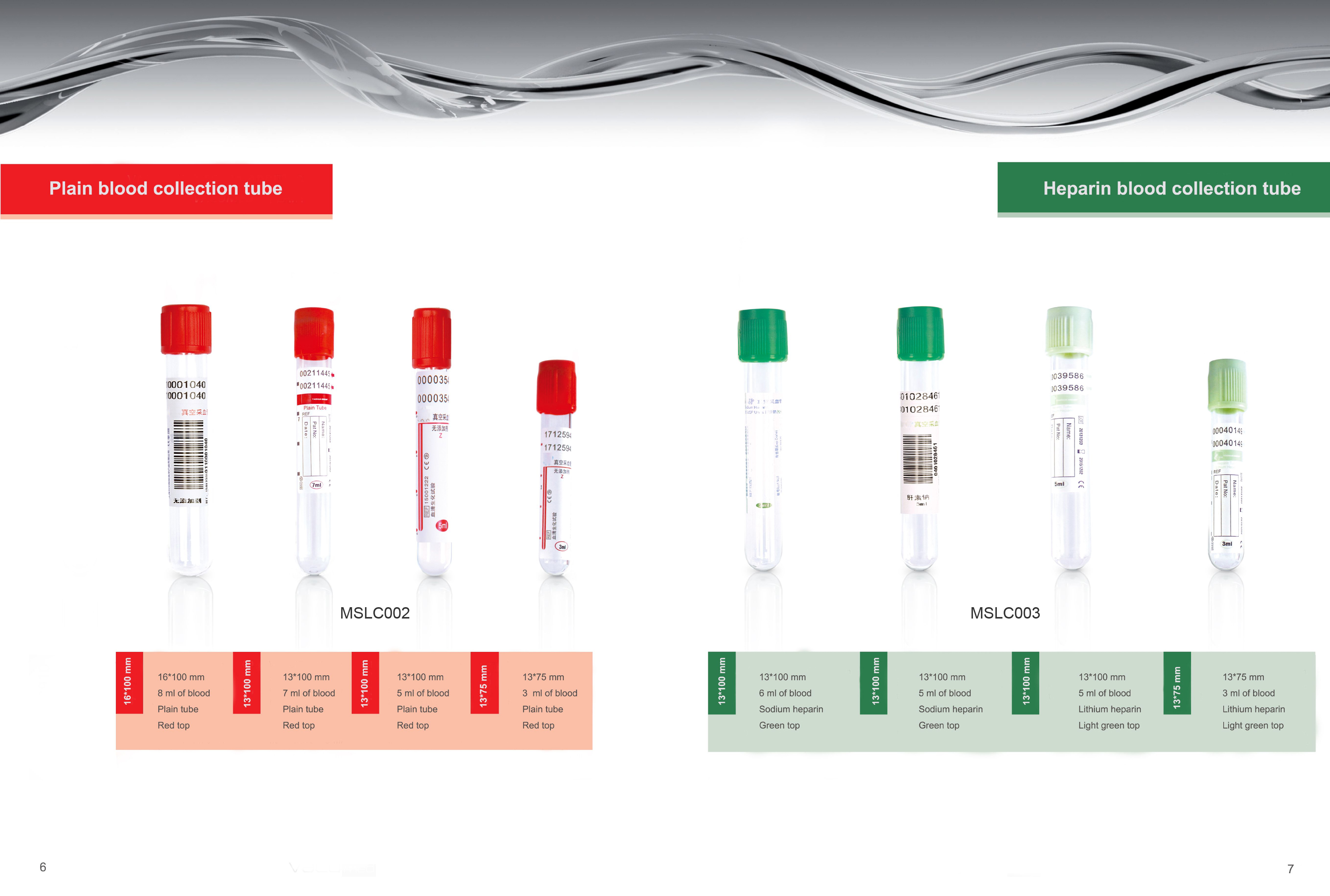 Tubo de colección de muestra de sangre simple micro evacuado estéril de tamaño diferente aprobado por Ce Iso Edta