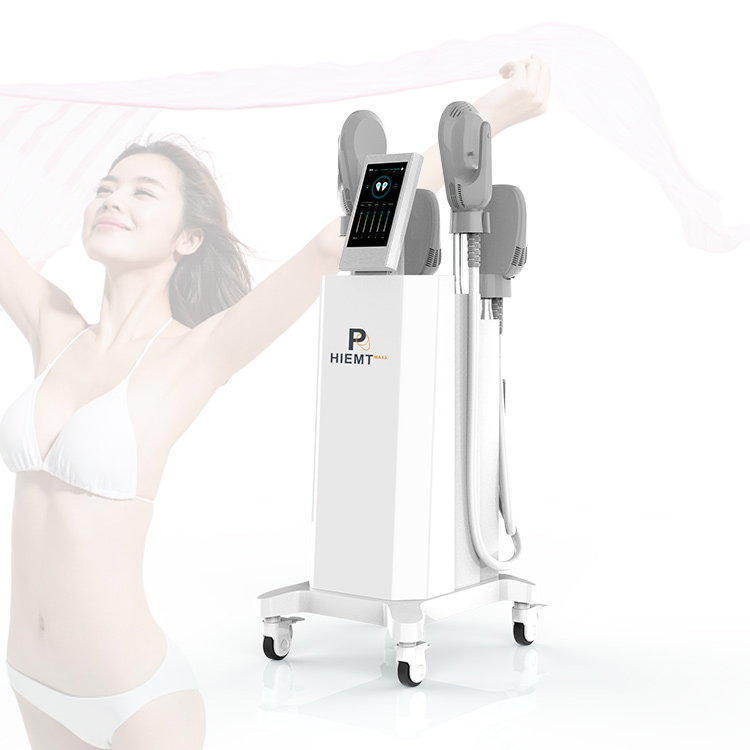 Hiemt EMT6-4S-MAX3 Series 4 Handles Standing Muscle Stimulator Body Sculpting Beauty Slim Massage Machine