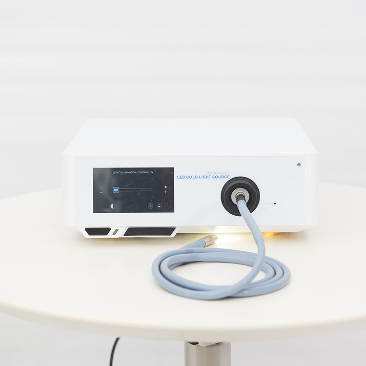 80W Cistoscopio Portátil Puro / Fuente de Luz Médica Led de Endoscopia Portátil Ent