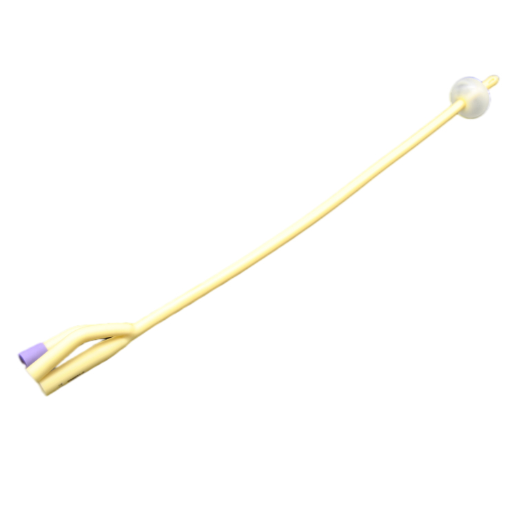 Catéter Foley de silicona de 3 vías desechable médico personalizado de 14Fr-22Fr en Singapur