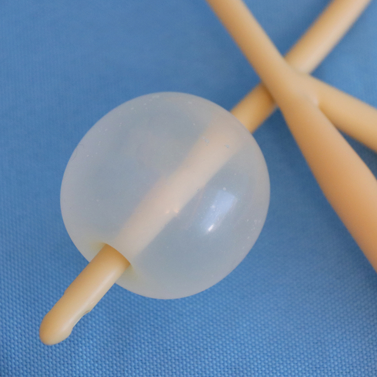 Catéter Foley de silicona de 3 vías desechable médico personalizado de 14Fr-22Fr en Singapur