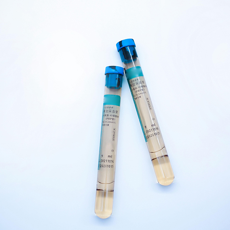 Tubo de plasma rico en plaquetas médico para uso en laboratorio 10 ml 30 ml Pet/ Tubo de plasma Prp de vidrio con gel de Acd