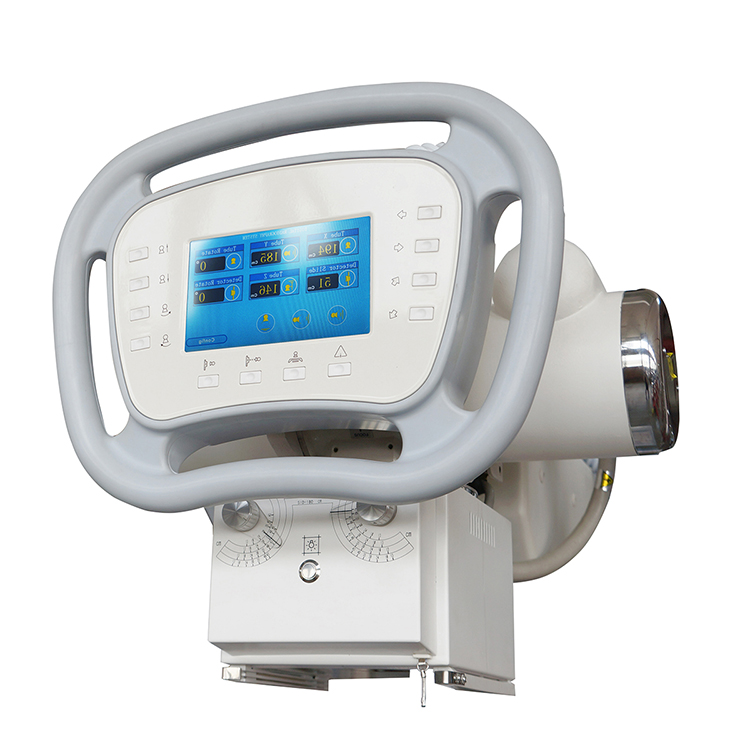 Sistema de radiografía digital montado en el techo de 50KW para hospital, panel plano suspendido
