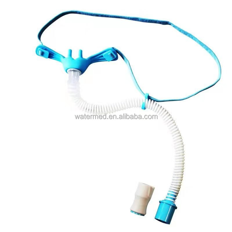 Tubo de oxígeno nasal neonatal médico de alto flujo Pase cánula nasal de oxígeno Tubos de conexión nasal de oxígeno