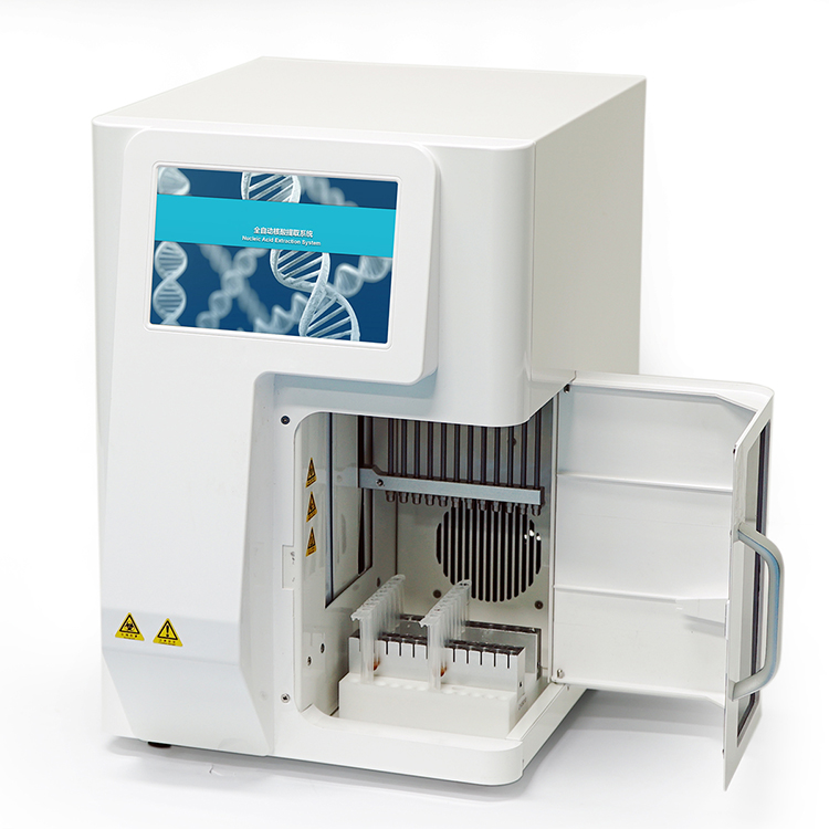 Sistema de Extracción Automática de Ácido Nucleico de Pruebas de Amplificación de Ácido Nucleico de 12 Canales con Certificación CE