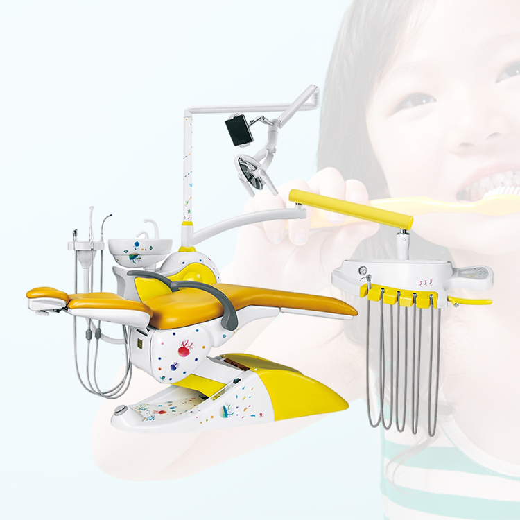 Silla De Dentista Dinámica de Desinfección Caliente Unidad Dental Para Niños