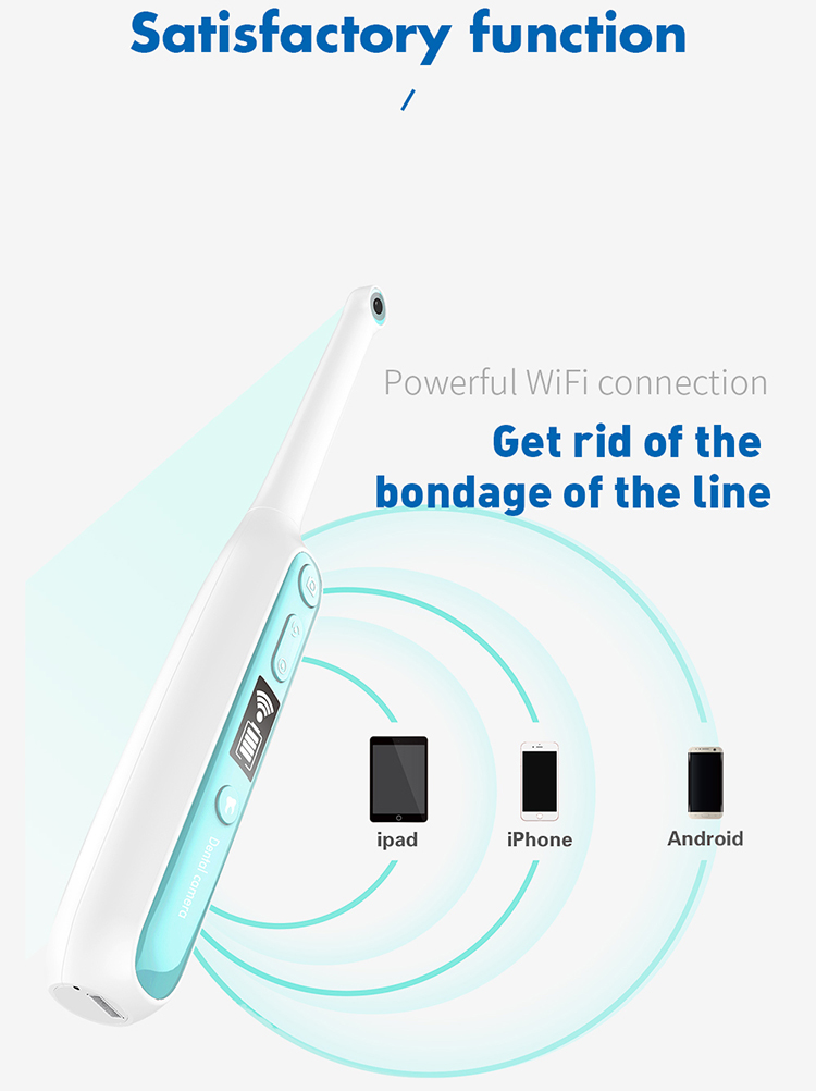 Cámara dental endoscópica portátil con wifi para uso doméstico para dientes