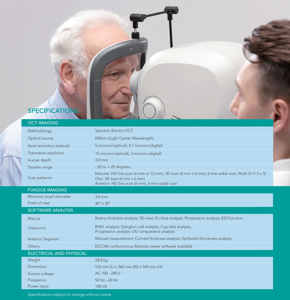 New OCT Ophthalmic OCT Optical Coherence Tomography MSLOCT06