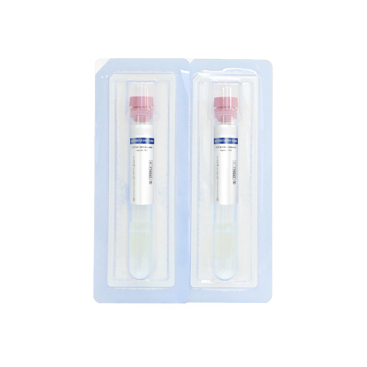 Tubos activadores de PRP de alta calidad para colección de sangre médica de 10 ml en venta