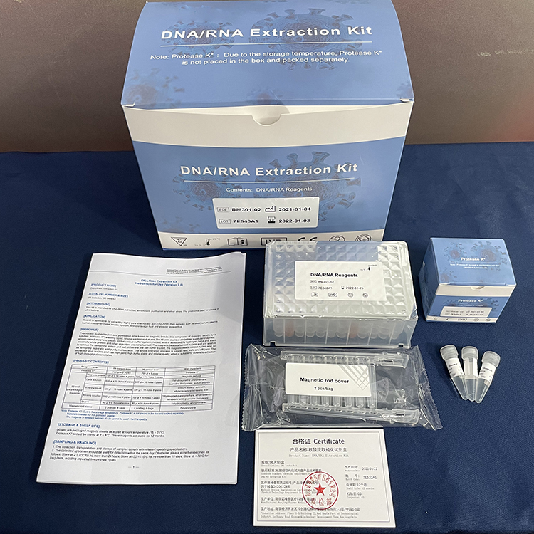 Kit de detección de ácido nucleico de ARN de ADN de laboratorio Kit de extracción automática de ácido nucleico
