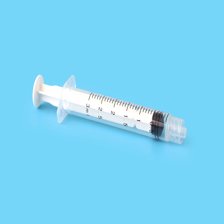Jeringa hipodérmica estéril desechable Luer Lock Luer Slip de 1 ml, 2 ml, 3 ml, 10 ml con aguja